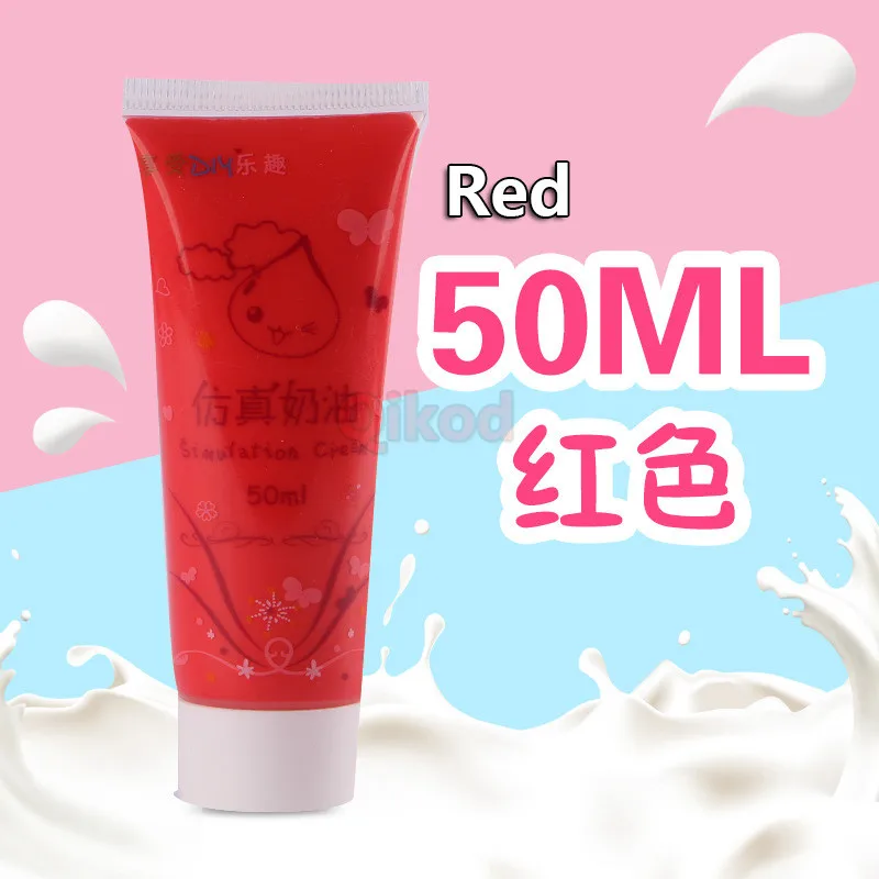 50mlBottle DIY крем клей моделирование Крем гель для слизи Подвески DIY коробка телефон Декор Lizun глина поставки слаймов игрушки подарок