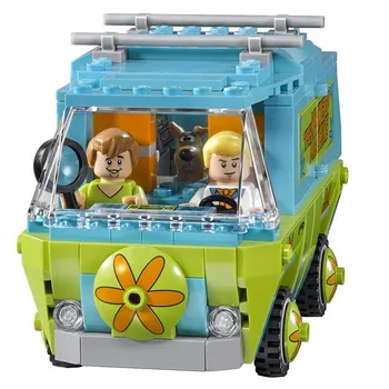 

305pcs The New Compatible Lepining Scooby Family Outdoor Activities Building Blocks Toy Kit DIY Educational Children Gifts