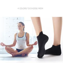 Нескользящие носки для йоги для женщин, нескользящие носки для фитнеса с захватами для женщин, носки для бега, йоги, calcetines, спортивные носки женски