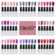 Elite99, 10 мл, Гель-лак для ногтей, высокий телесный, красный, серый цвет, для дизайна ногтей, не впитывается, без запаха, органический УФ-гель для ногтей, Гель-лак, набор