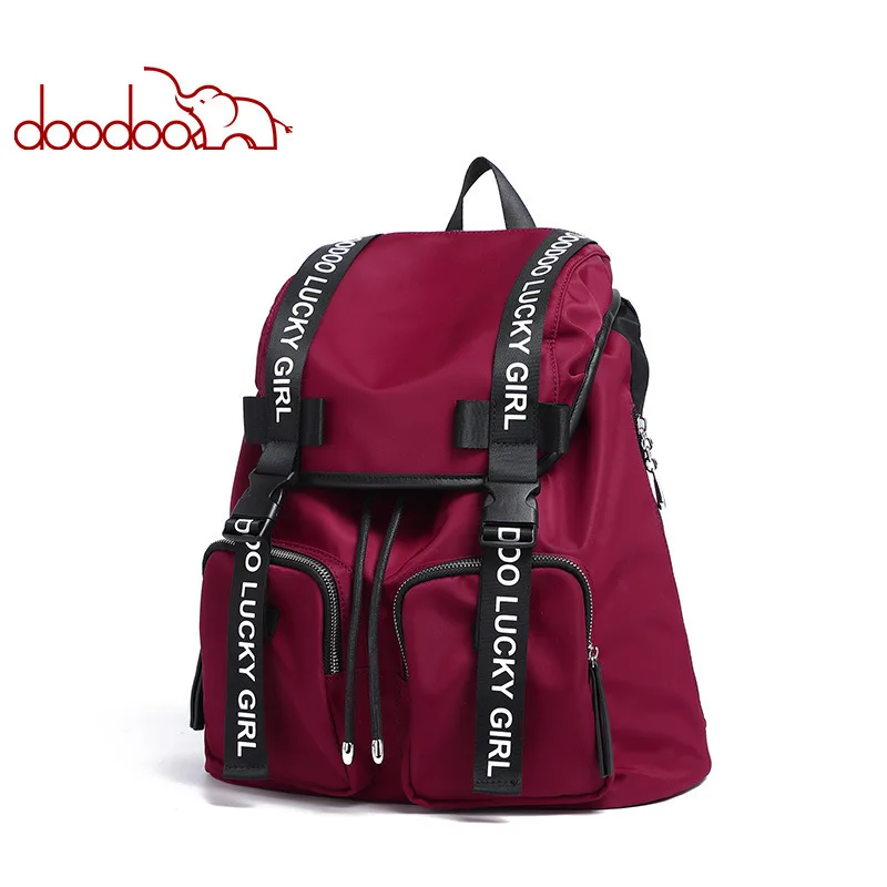 

Fashion Women's 2019 Leisure Time Concise Capacity Backpack Travel Both Shoulders Package school bags for teenage girls bagpack