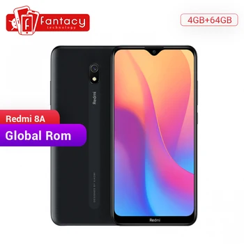 

Global Rom Xiaomi Redmi 8A 8 A 4GB 64GB 6.22" Snapdargon 439 Octa core Mobile Phone 5000mAh Big Battery 12MP Camera Smartphone