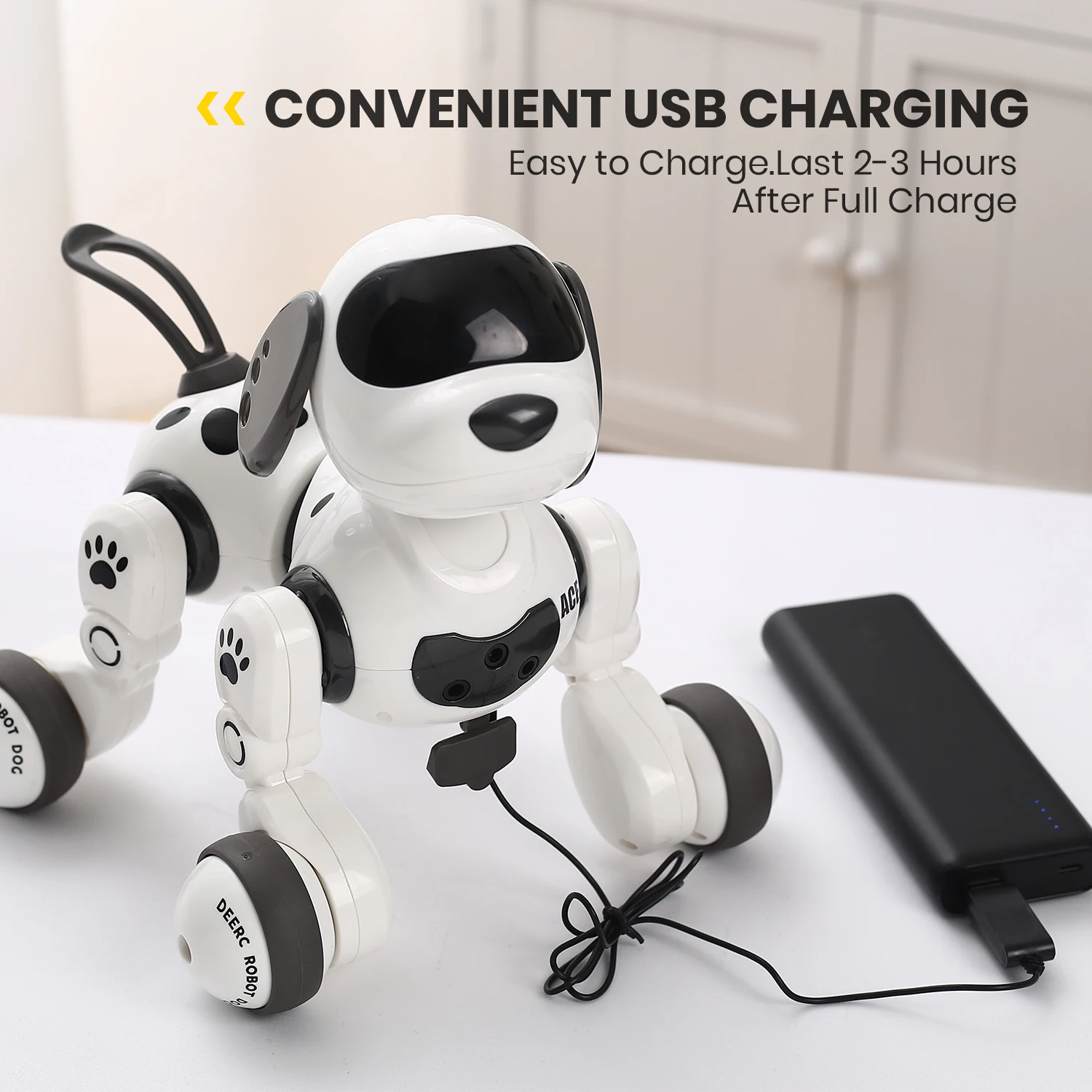 Deerc remote control dog robot Clearance