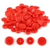 Wholesale 100Sets KAM Round Snaps Buttons T5 Plastic Press Button Fastener Snap For Clothes Accessories 35Colors 5