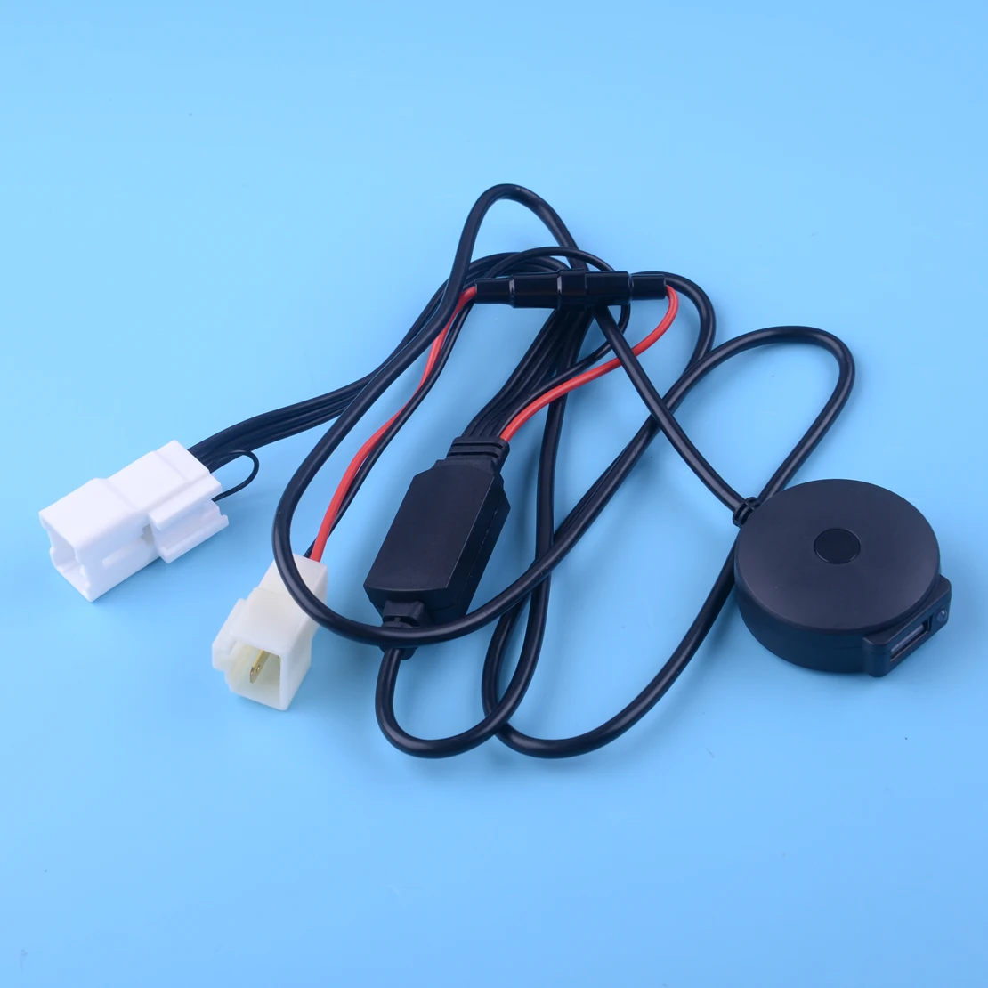 DWCX 100 см Автомобильный Bluetooth стерео аудио Aux адаптер с кабельным жгутом подходит