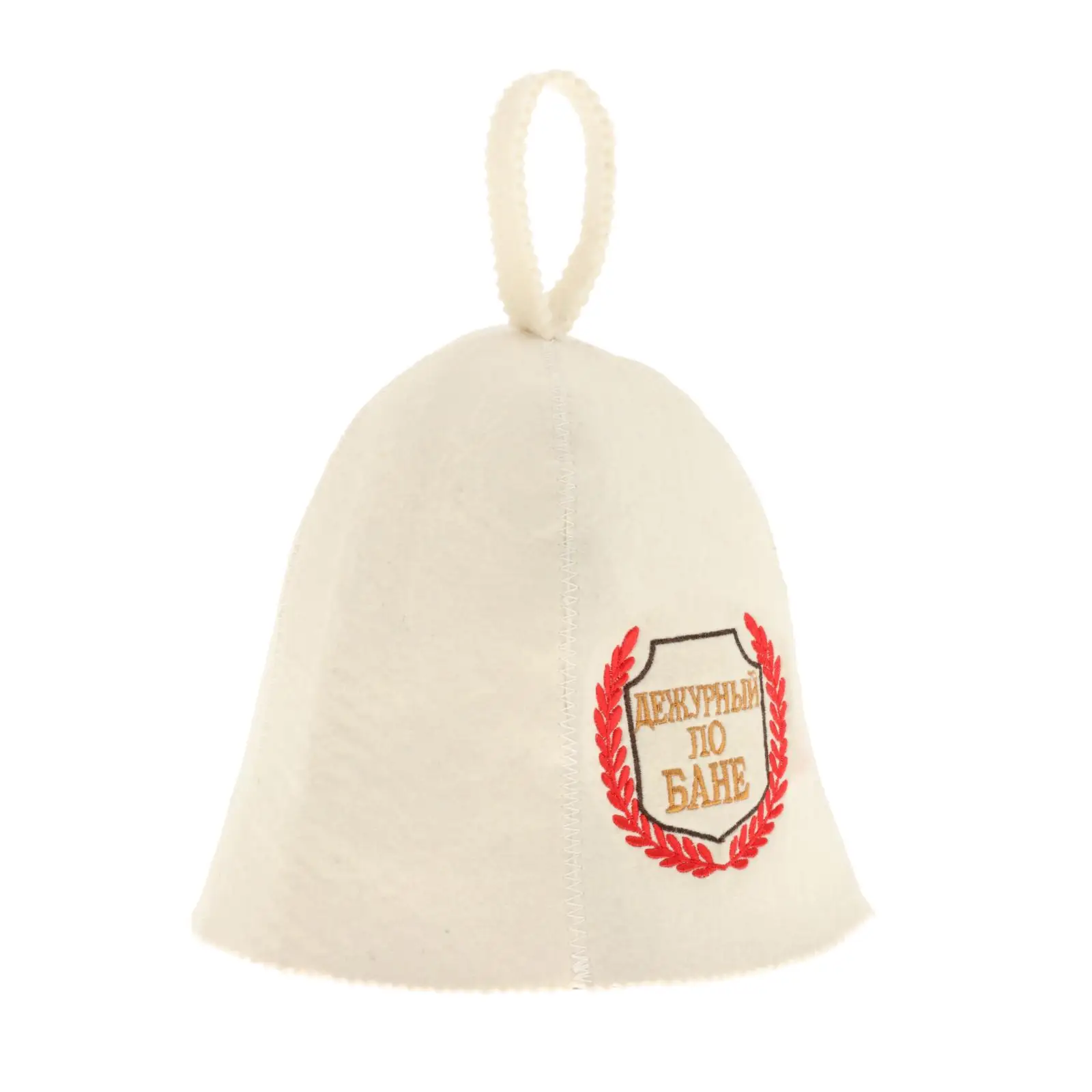 Wool Felt Sauna Hat Embroidery Saunahut Bath Shower Russian Banya Protect Head Heat Sauna Hats