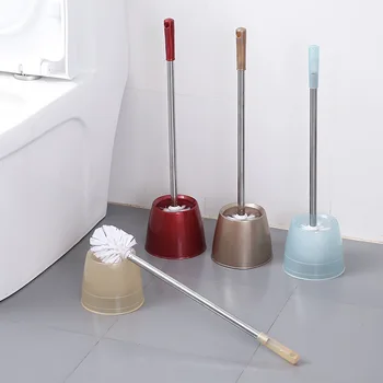 

Pinck Toilet Brush Bathroom Accessories Toilet Brush Holder Standing Toilet Clesn Brush Creative Plastic Toilet Bowl Brush