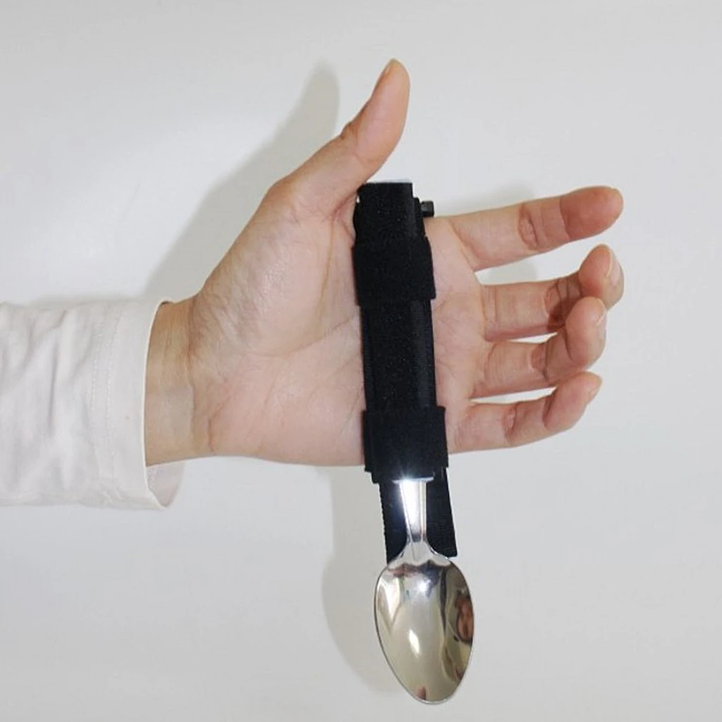 Adaptive Utensil Eating Aids Spoon for Hand Tremors Arthritis Elderly, Dining Aids for Disabled Parkinson