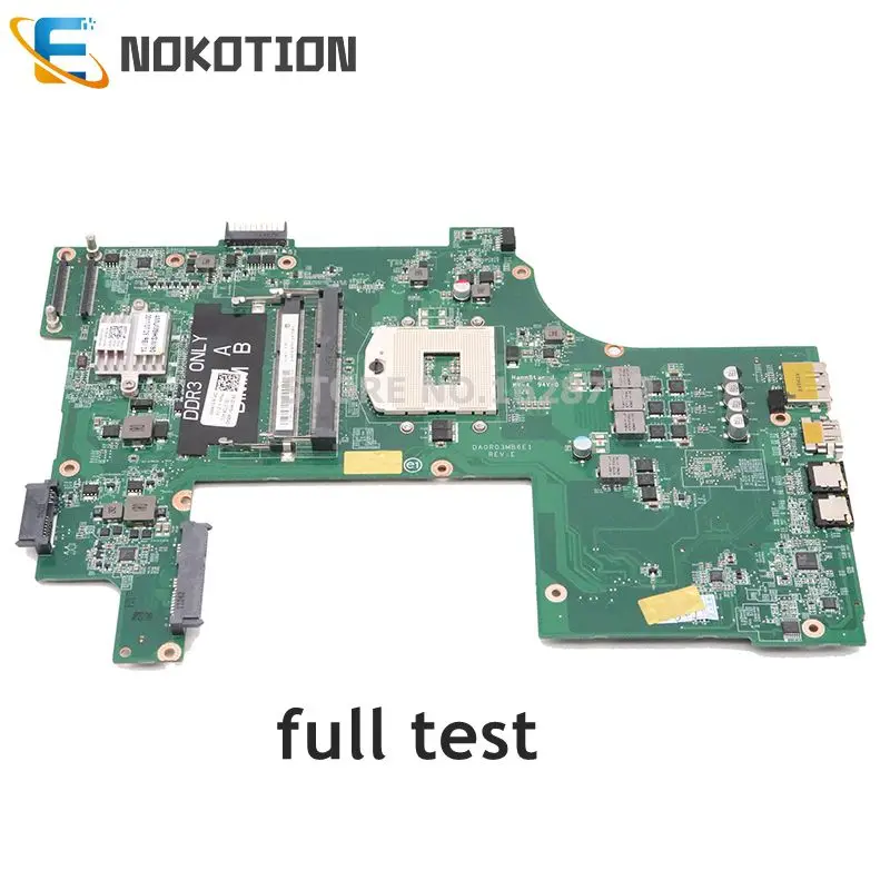 Материнская плата NOKOTION DA0R03MB6E1 для ноутбука DELL Inspiron 17R N7110 HM67 GMA HD DDR3 | Компьютеры и