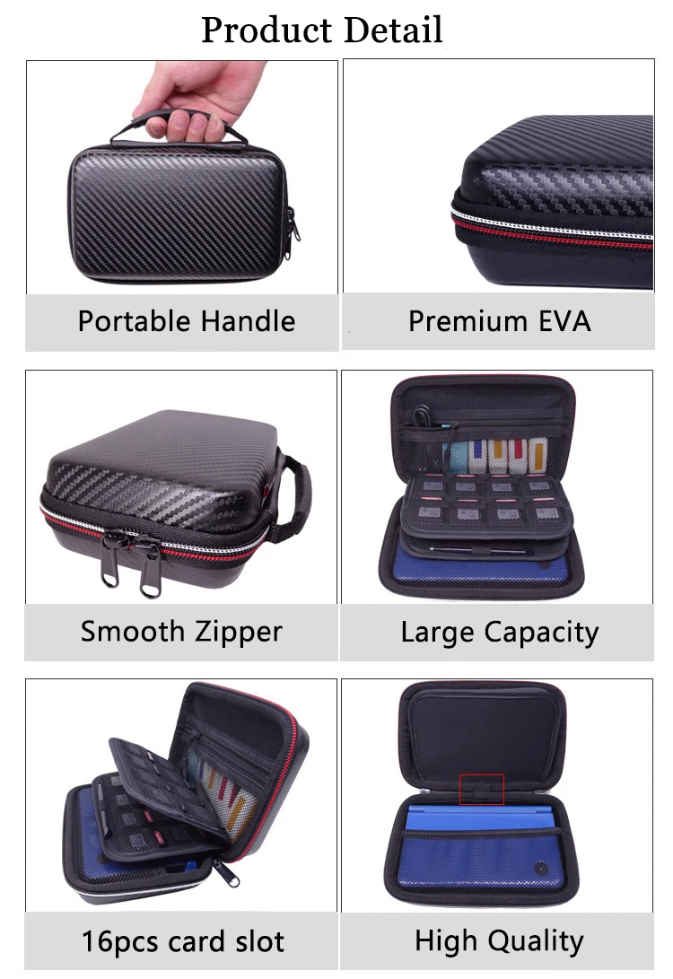 Защитный чехол для хранения nintendo 3DS, чехол для игровой карты, Защитный корпус, органайзер для кабеля, сумка, портативный чехол для переноски, сумка для путешествий