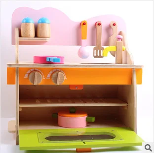 

3-7-Year-Old Play House Kitchen Toy Removable Gas Stove