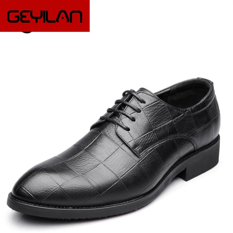 

2019 New Patent Leather Shoes Luxury Fashion Business Men Dress Shoes Elegant Office Formal Wedding Basic Men Shoes K1-51