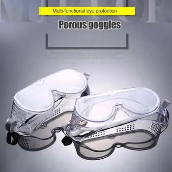 

Protection Glasses Clear Anti-Fog Safety Goggles Eye Face Chemical Protective Glasses UV Protection industrial safety goggles