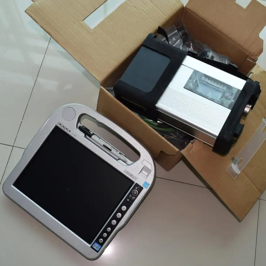 MB Star C5 SD Connect с ноутбуком i5 CF52 V2019.12 HDD/SSD MB SD C5 звезда Диагностика автомобиля и грузовик диагностический инструмент 12/24V