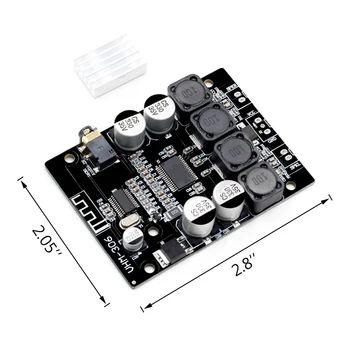 

Bluetooth 5.0 TPA3118 2x30W 8-26V DC Stereo Audio Bluetooth Digital Power Amplifier Board