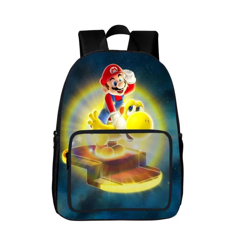 

Game Cartoon Super Mario Austria-China Schoolbag for Elementary School Students Burden Relieving Backpack GIRL'S And BOY'S Backp