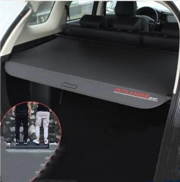 

For Mitsubishi Outlander 2013-2019 dedicated backup box after telescopic curtain coating material tent space car accessories