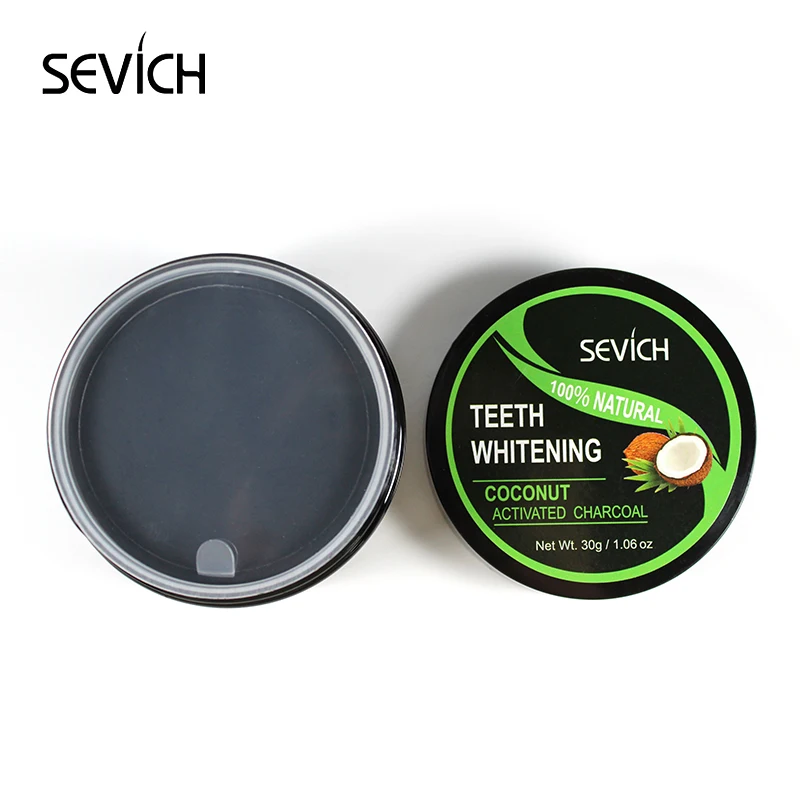Порошок для отбеливания зубов Sevich 30 г активированный кокосовый уголь