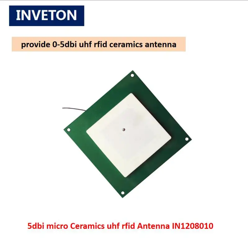 Пассивная 5dbi uhf керамическая антенна IPEX/SMA круговая поляризация micros керамика uhf rfid антенна для управления