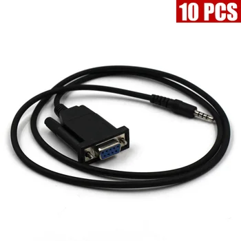 

XQF 10PCS Programming Cable for Yaesu VX-10 FT-10R VX-180 VX-500 Radios