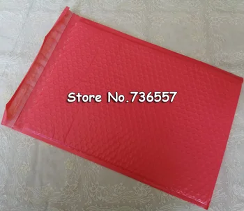 

5pcs Pink Redish 400*460mm Usable space Poly bubble Mailer envelopes outer 420*460mm padded Mailing Bag Self Sealing