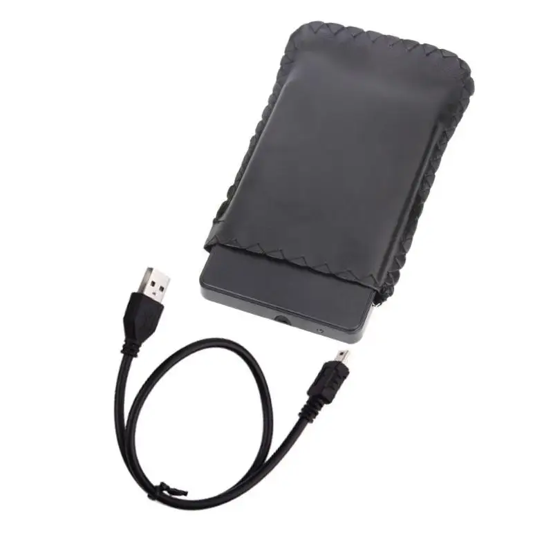 2,5 дюймов USB 2,0 SATA HDD Box Жесткий диск SSD чехол 2,5 ''SATA коробка для жесткого диска внешний корпус жесткого диска чехол