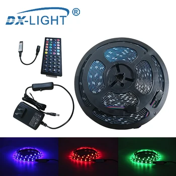 

WIFI control 5M 10M Waterproof RGB Led Strip Light SMD5050 DC12V 30Leds/M Flexible Lighting Ribbon Tape Wifi/IR/RF Controller