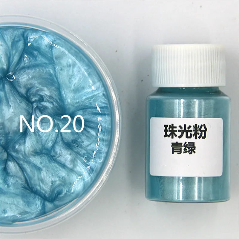 Diy Handmade Pearlescent Mica Powder Epoxy Resin Dye Pearl Pigment Resin Glue Pigments Material Crystal Mold