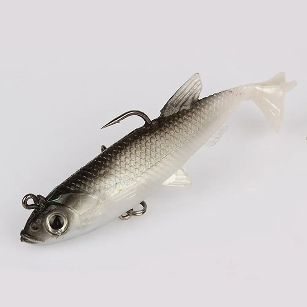 1Pc 8cm Life-Like Fishing Bait Quality Minnow Fishing Lure 3D Eyes Plastic Hard Bait Tackle Artificial Jig Wobblers Fishing Bait 3