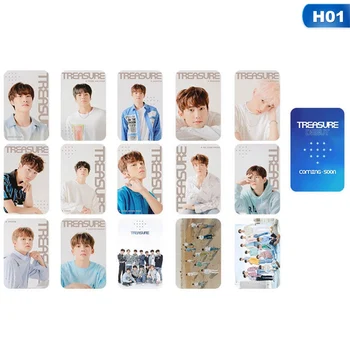 

15pcs/set Kpop TREASURE Photocard Postcard Album Photo Card Lomo Cards