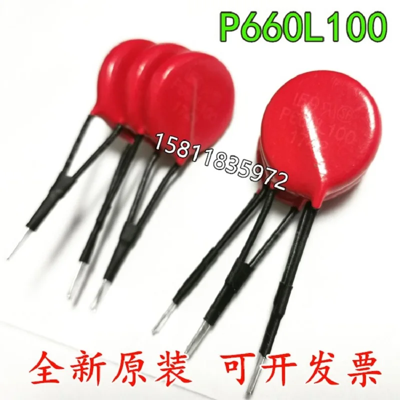 20pcs Brand New Original Varistor Inline Dip V660la100bp P660l100 20mm 3 In Parallel For Lf