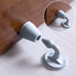 Bloc de porte de sécurité en Silicone pour enfant, 1 pièce, Anti collision, épaississant, Protection des coussins de porte, absorbeurs de chocs 