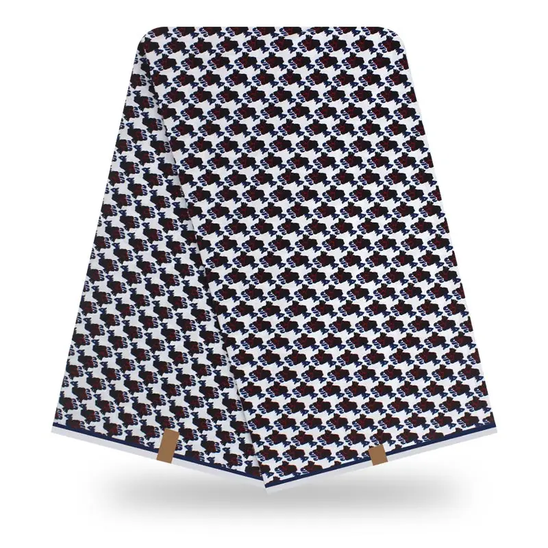 3 ярдов африканская ткань высокого качества настоящий воск Анкара ткань принт африканская для женщин платье воск