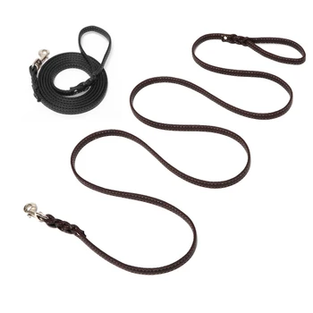 

Comfortable Microfiber Leather Dog Leash pet Walking Training Leads for German Shepherd Labrador small Medium Large Big Dogs 3m