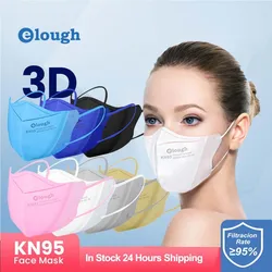 3D KN95 Masks 4 Layers Breathable Mascarillas FPP2 Homologada FFP2mask Certificada Protective Face Masks FFP2 Mascara NK95 Adult