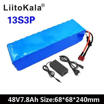 

LiitoKala 48V 7.8ah 13s3p High Power 18650 Battery Electric Vehicle Electric Motorcycle DIY Battery BMS Protection+2A Charger