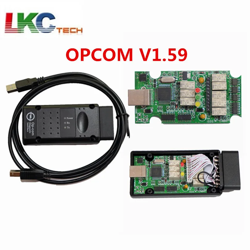 10 шт./партия, самая популярная последняя версия OPCom V1.99 OP-Com OBD2 Op-el OPCom, автоматический диагностический интерфейс - Цвет: V1.59