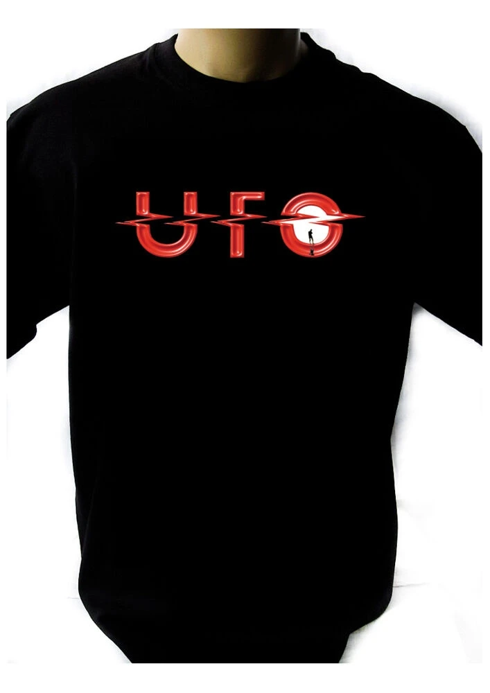 Ufo Logo Black New T Shirt Rock Band Shirt Rock Tee T Shirts Aliexpress