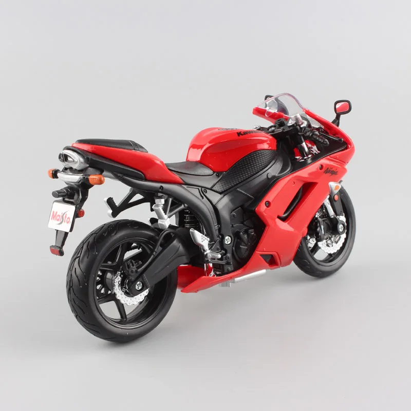 Masito 1/12 весы классика Kawasaki Ninja ZX-6R Diecasts& Toy транспортные средства спортивные гоночные модели мото rcycle мотоциклы игрушки детские подарки