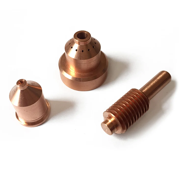 Plasma cutting parts 50PCS 120926 Electrode and 50PCS 120927 Nozzle ,80A