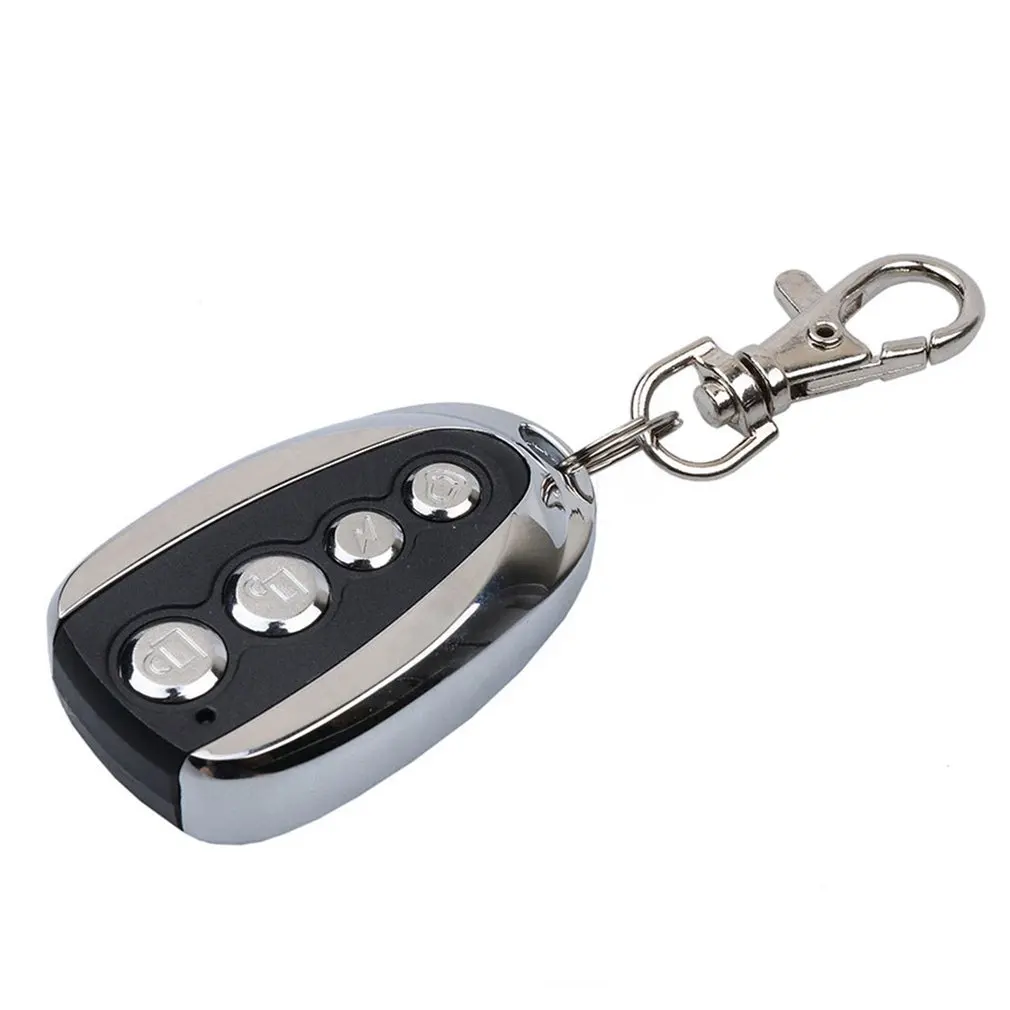 

868MHz Universal Copy Wireless Remote Control 4 Key Metal Cloning Remote Controller For Electric Gate Garage Door Remote Key