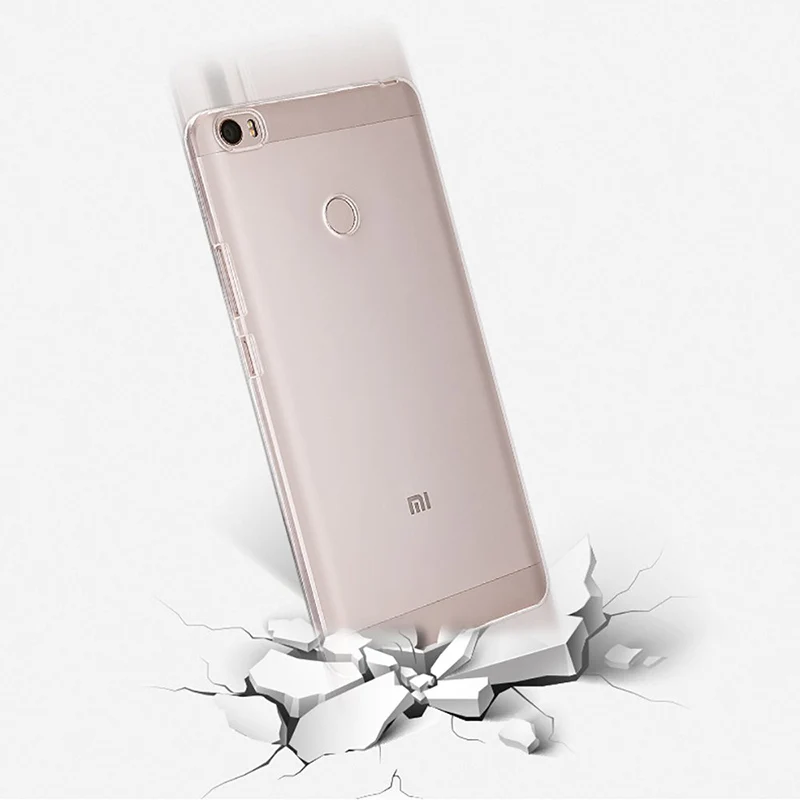 Силиконовый мягкий прозрачный ТПУ Для Xiaomi Mi Max/Max Pro/Max 2 Max2 MaxPro MiMax2 чехол для