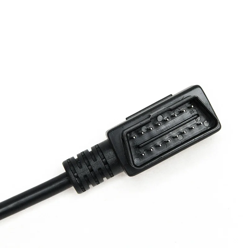 Кабель OBD2 16 Pin 1 штекер до 16 Pin 3 Женский разъем OBD II OBD2 OBD2 1-2 Диагностика расширения кабеля