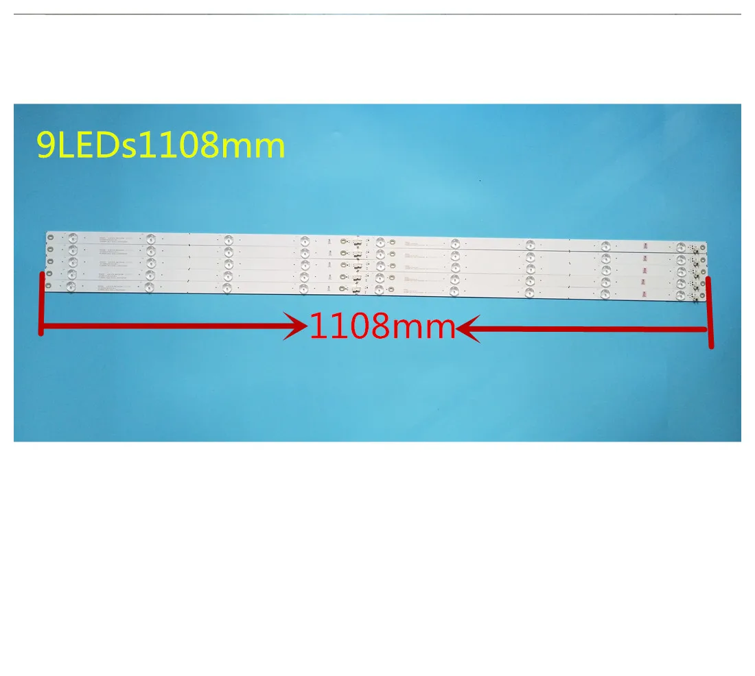 1108 мм полоска снизу светильник для Philips 55 POLEGADAS LB-C550F14-E5-L-G1-SE1 850118650 SVJ550AG2 REV11