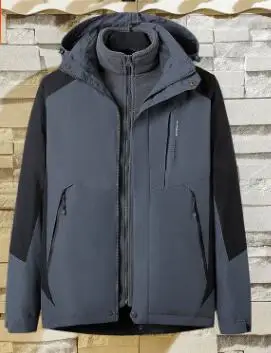Ski Jackets Men Thermal Warmth Waterproof Rain Coat Outdoor Hiking Jacket Winter Sports Snowboard Skiing Snow Jackets - Цвет: 5