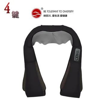 

kneading massage shawl waist back cervical vertebra car home dual-purpose heating massager gift