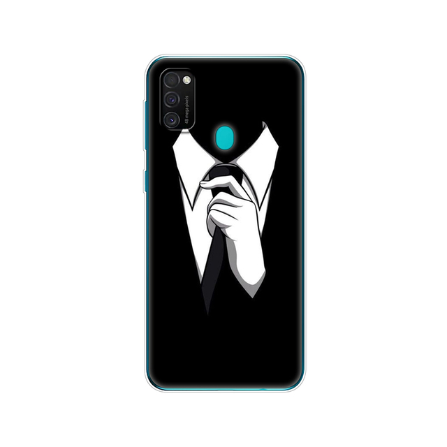 Samsung M21 Case 6.4" Soft Silicon Tpu Cover For Samsung Galaxy M21 M 21 SM-M215FZGUSER m215 Phone Back Shell Bumper Funda