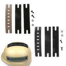 2 шт Тактический шлем боковые рельсы для быстрого дуга шлема Охота Пейнтбол