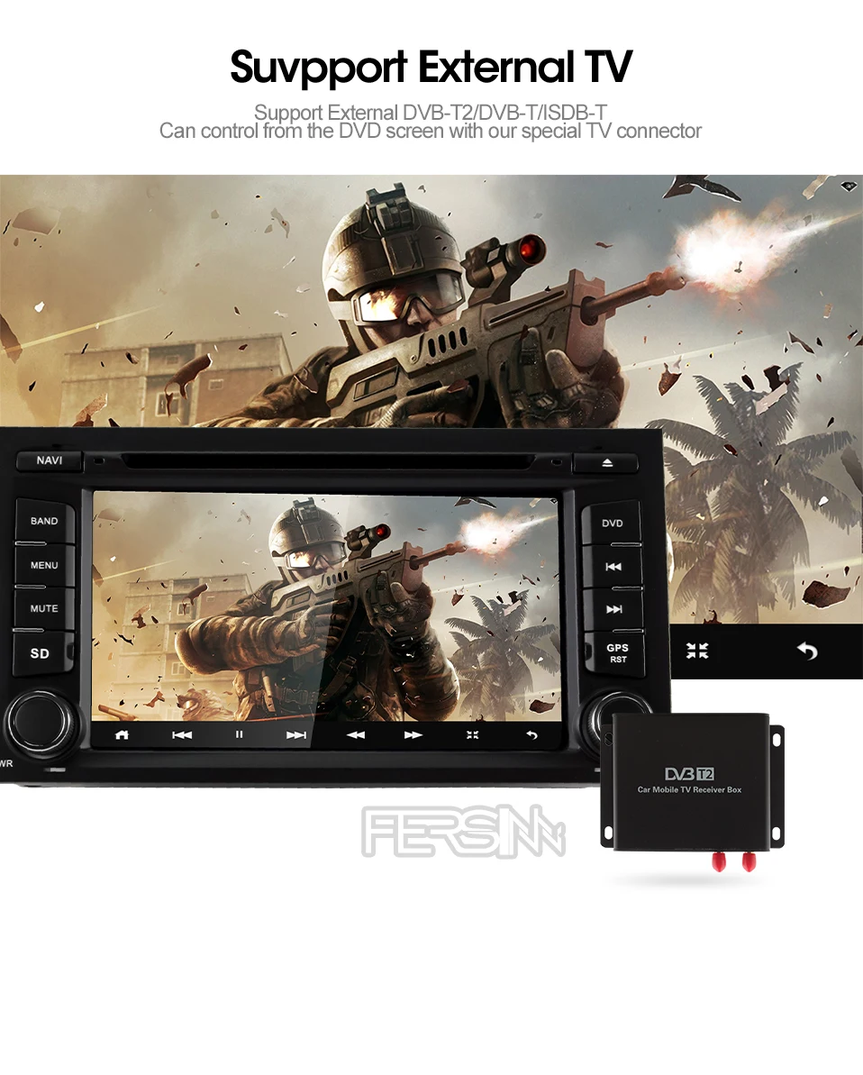 Fersinny android 9,0 автомобильный dvd для Seat Leon 2013 Радио Стерео dvd плеер
