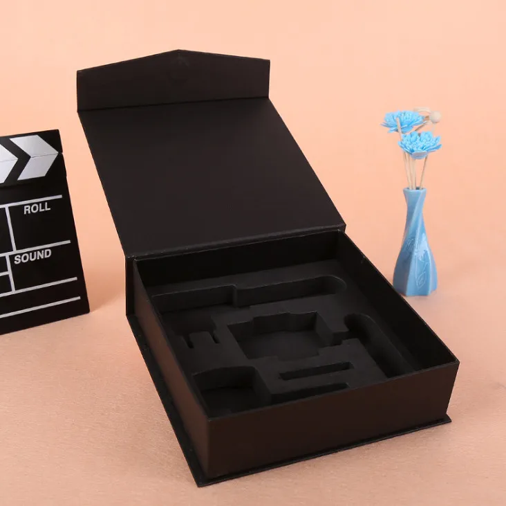 OEM Custom Logo Collapsible Hat Rigid Shoe Gift Folding Box With Magnetic Closure-PX11205